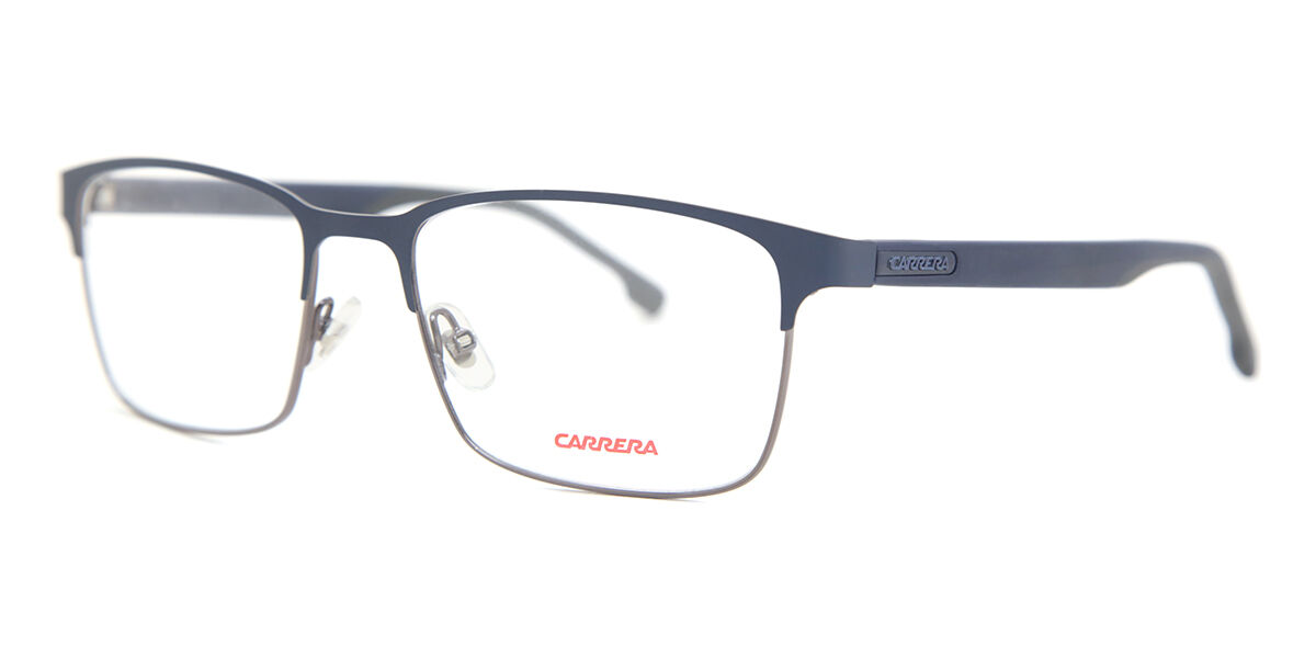 Carrera 8869 FLL Rektangulær Mat Blå briller | SmartBuyGlasses Danmark